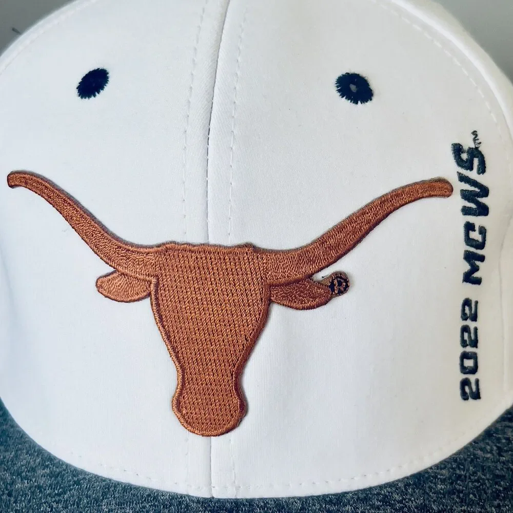 Zephyr Cap Hat Texas Longhorns 2022 MCWS NCAA College World Series Size S 7”